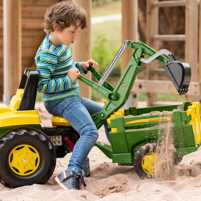 Excavator Rolly Toys cu licență John Deere