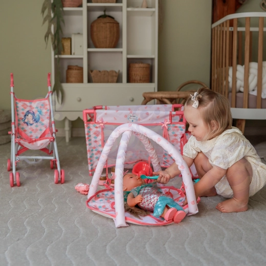 Accesorii textile moi și saltea de joacă