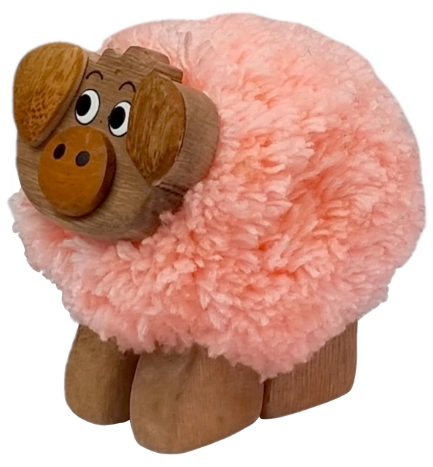 figurină din lemn XL pompon porc 2Kids Toys