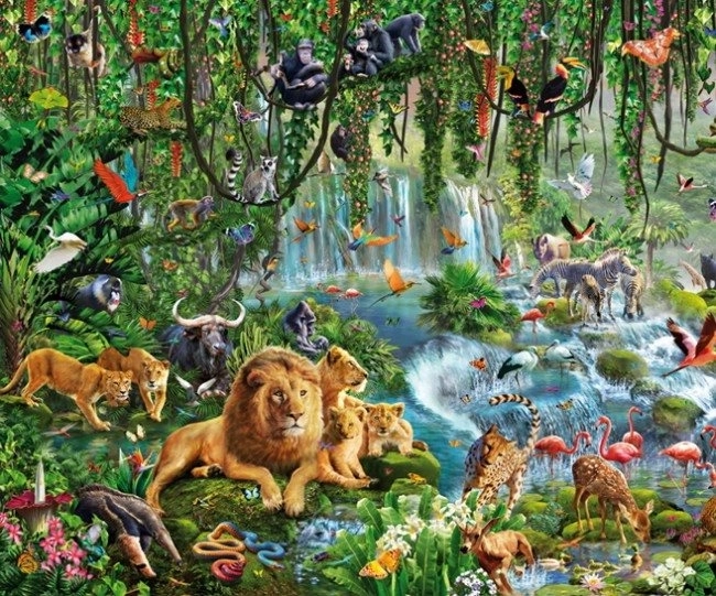 Puzzle Educa Divoacă 33600 piese