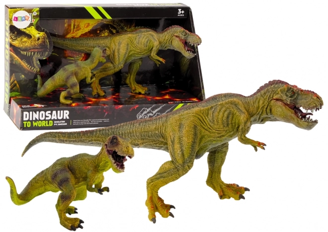 Figurine dinozauri tiranozaur cu set mic