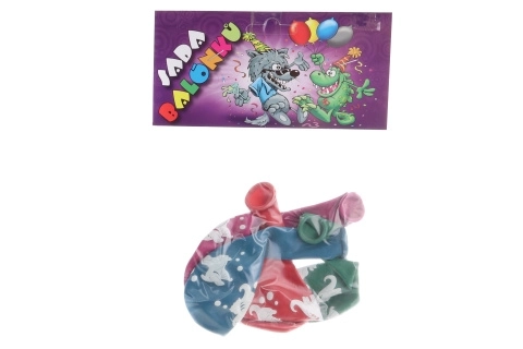 Balon cu dinozauri - set 4 bucăți