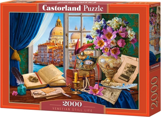 Puzzle 2000 piese natura moartă Veneția