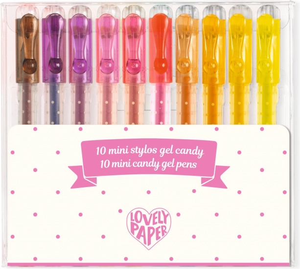 DJECO set 10 mini pixuri gel