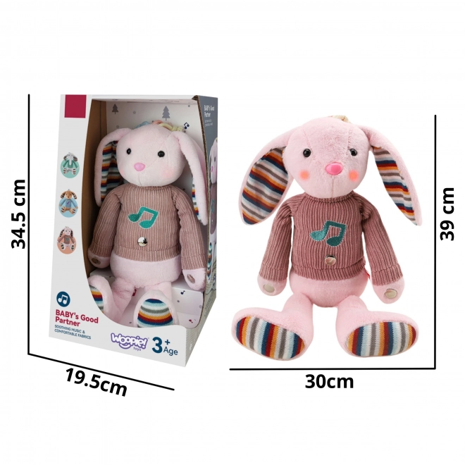 Jucărie interactivă de pluș WOOPIEBABY cu sunet și lumină