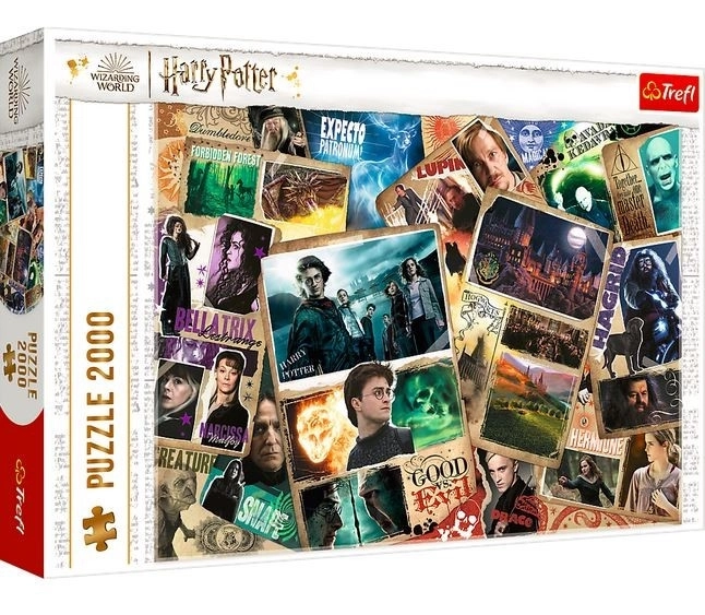 Puzzle Harry Potter: Personaje 2000 piese