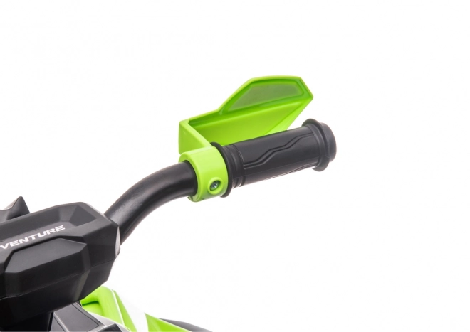 Quad cu baterie verde
