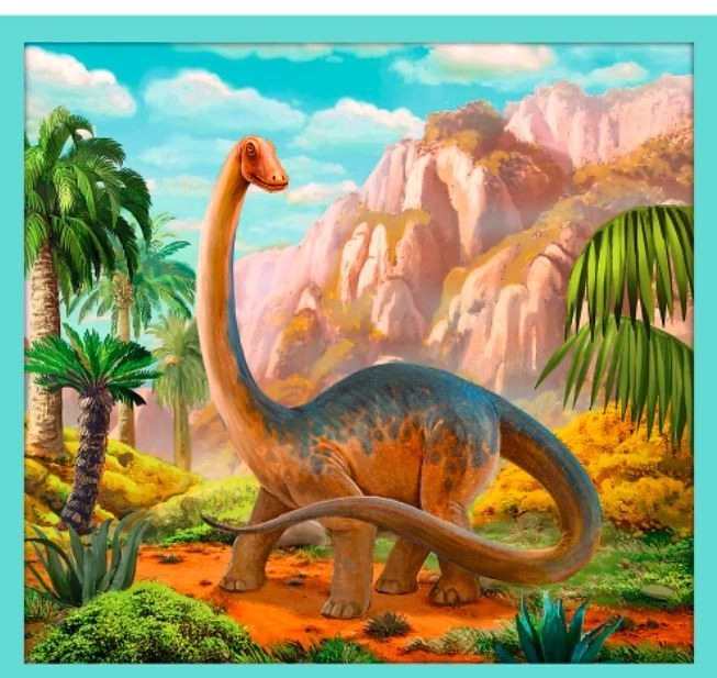 Puzzle În Lumea Dinozaurilor 10in1