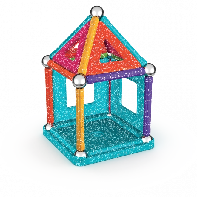 Set de construcție Geomag Glitter 35 piese