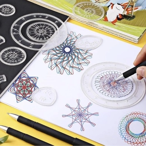 Set de desenare creativă - Spirograf Maaleo