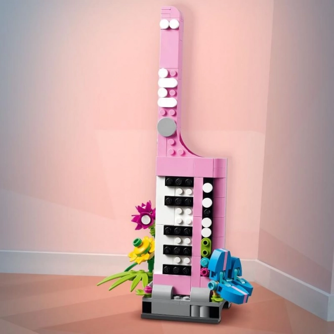Mașina de scris cu flori LEGO Creator 3 în 1