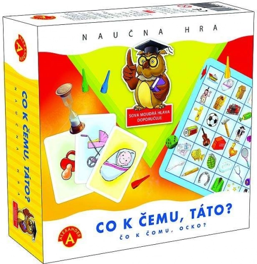 Alexander La ce, tăticule? Joc educațional pentru copii