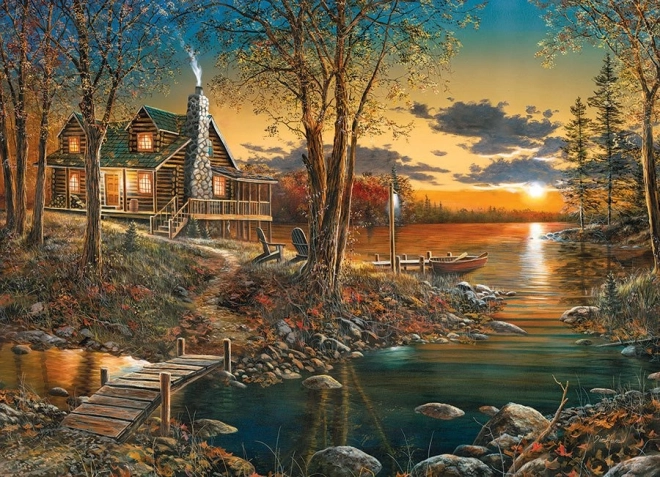 Puzzle Confortul casei 1000 piese Cobble Hill