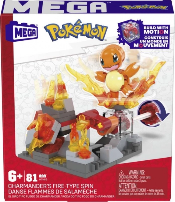 Mega Bloks Pokémon aventura cu Charmander