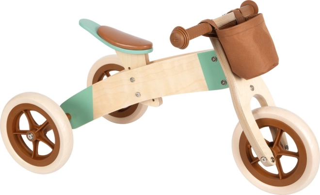 2 în 1: de la tricicletă la bicicletă de echilibru