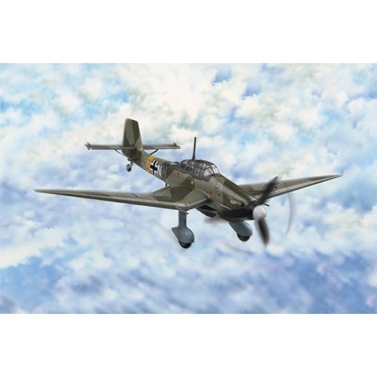 Avion de modelism Ju-87D-3 Stuka de la Hobby Boss