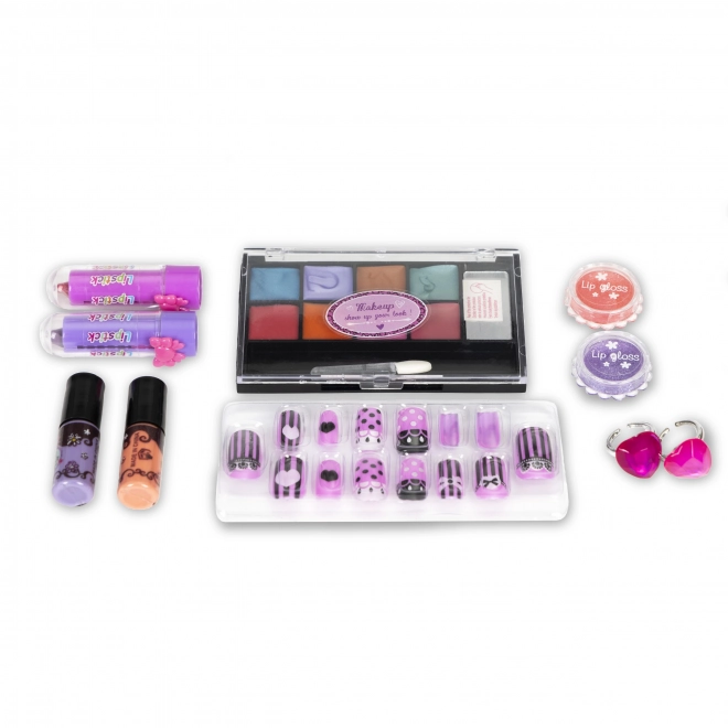 Set de cosmetice și lac de unghii pentru copii