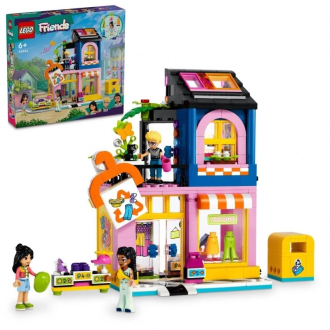 Lego Friends magazin pentru îmbrăcăminte second-hand