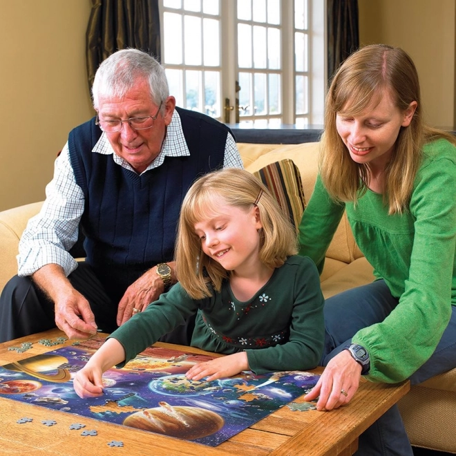 Puzzle de familie căile spațiului 350 piese