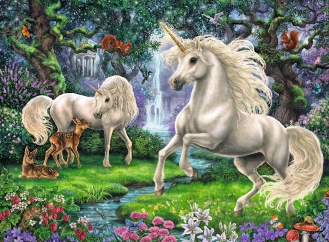 Puzzle XXL Unicorn Magic 200 piese Ravensburger