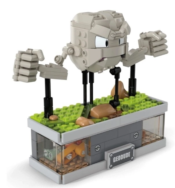 Klocki Mega Pokemon Mini Motion Geodude