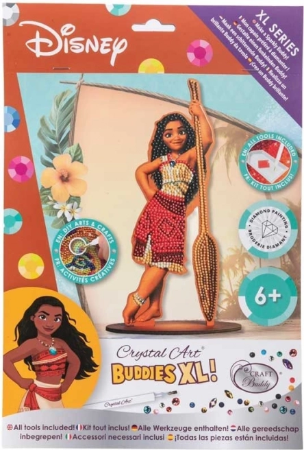 Pictură cu diamante XL Disney: Moana