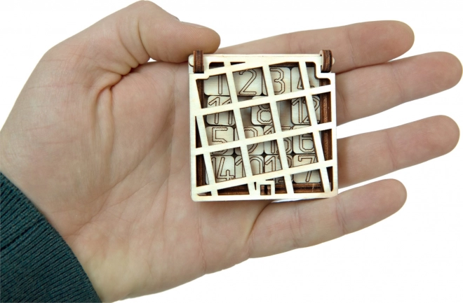Puzzle 3D din lemn WOODEN CITY - joc mini tip 15