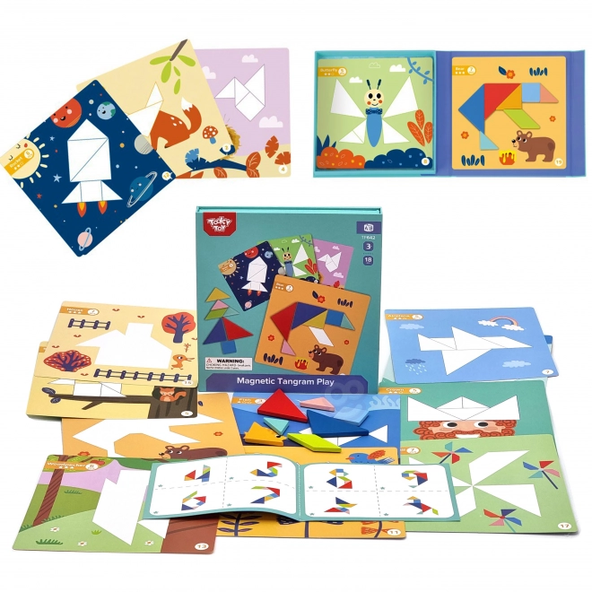 Puzzle tangram pentru copii