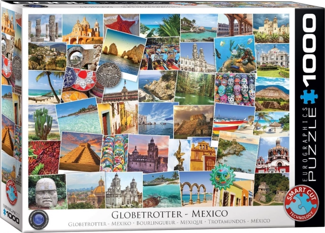 Puzzel EUROGRAPHICS globetrotter mexic 1000 piese