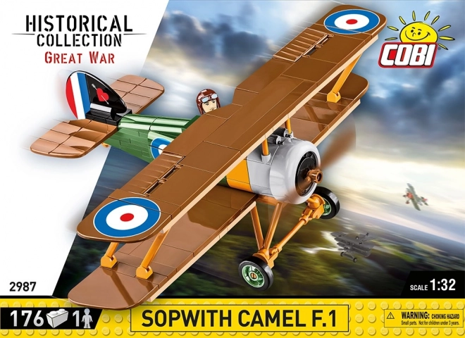 avion din cărămizi Sopwith Camel F.1