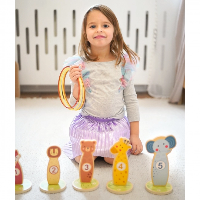 Joc de îndemânare cu cercuri Tooky Toy