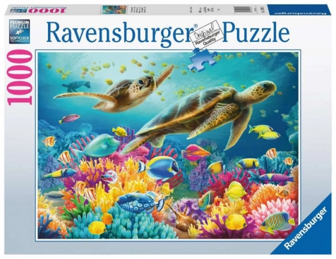 Puzzle lumea subacvatică Ravensburger – 1000 piese