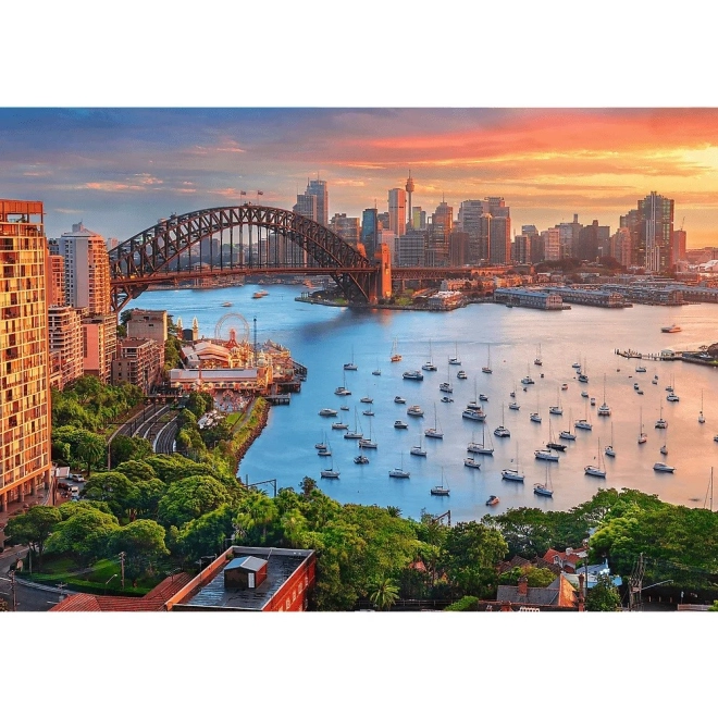 Scenă iconică din Sydney