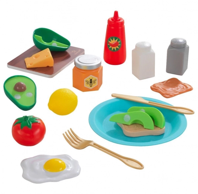 Set de joacă Create & Cook Avocado Toast de la KidKraft