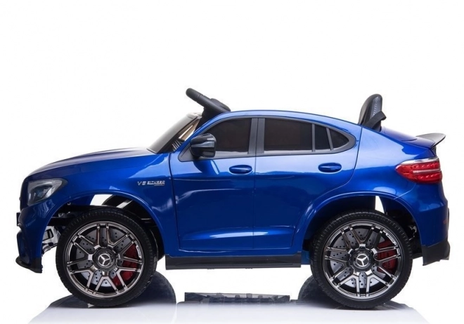 Mașinuță electrică Mercedes GLC 63S albastră