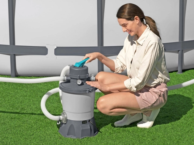 Pompă de filtrare cu nisip Bestway 3596 l/h pentru piscine