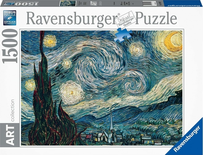 Puzzles din colecția de artă Starry Night 1500 de piese