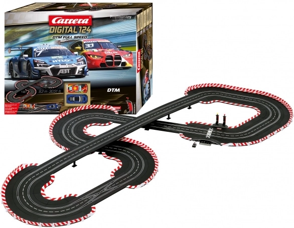 Pistă de curse Carrera Digital 124 DTM Full Speed 9,3 m
