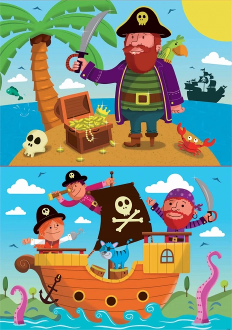 Puzzle Pirați Educa