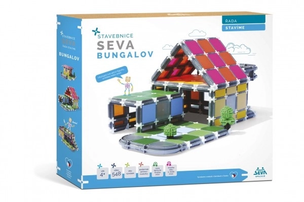 set de construcție seva - clădiri bungalou