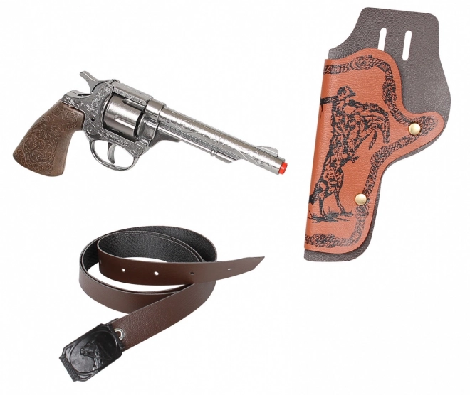 Revolver cowboy metalic cu toc Gonher