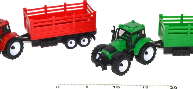 Tractor cu remorcă pentru copii