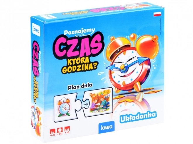 Puzzle educative despre timp pentru copii