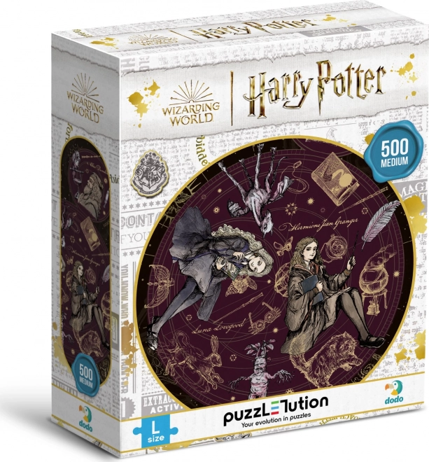 Puzzle DODO Harry Potter: Dumbledore, Hermione și Luna, 500 piese