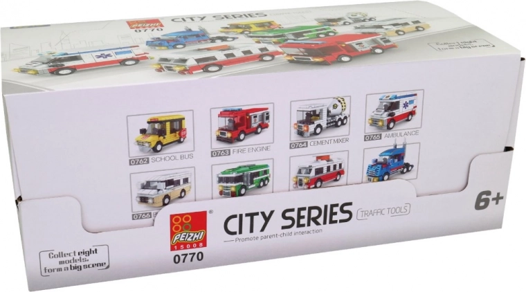 8 modele de vehicule urbane într-un singur pachet