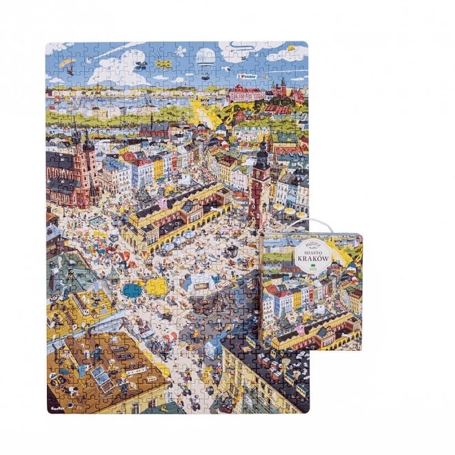 Puzzle 500 de piese Puzzlove - Orașul Cracovia