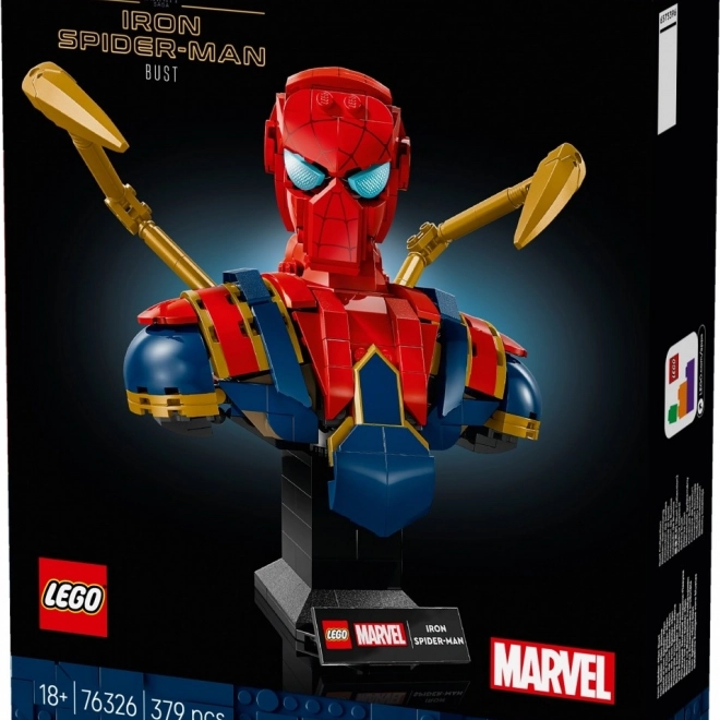 Bustă Colecționar Iron Spider-Man LEGO Super Heroes