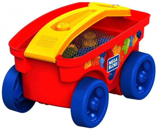 Cărămizi Mega Bloks în cărucior