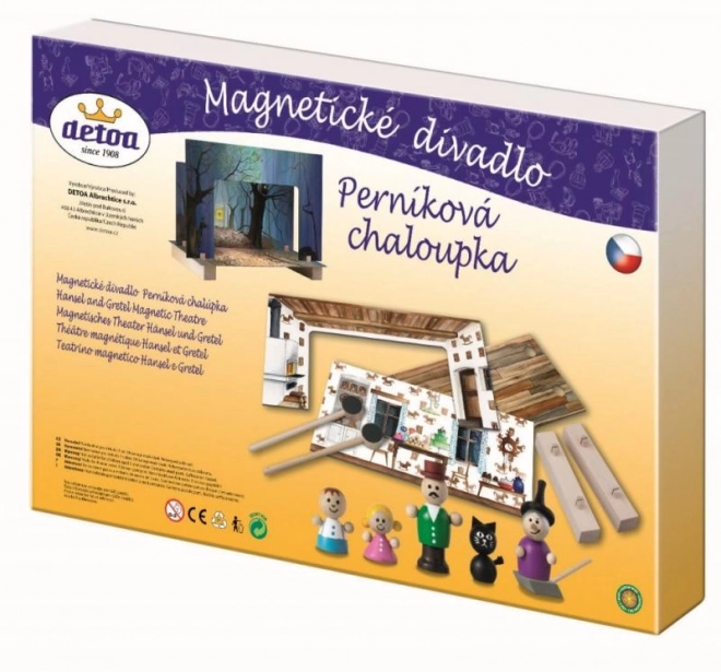 Teatru magnetic - Căsuța de turtă dulce