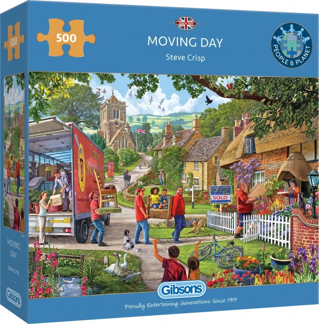 Puzzle Stěhování 500 piese